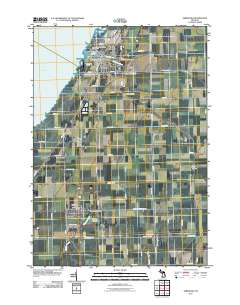 Sebewaing 2011 topographic map thumbnail