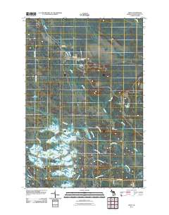 Seney 2011 topographic map thumbnail