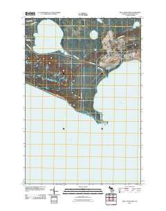 Seul Choix Point 2011 topographic map thumbnail