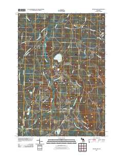 Silver Lake 2011 topographic map thumbnail