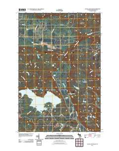 Silver Lake Basin 2011 topographic map thumbnail