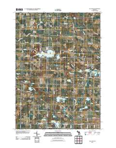 Six Lakes 2011 topographic map thumbnail
