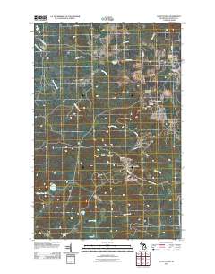 South Range 2011 topographic map thumbnail