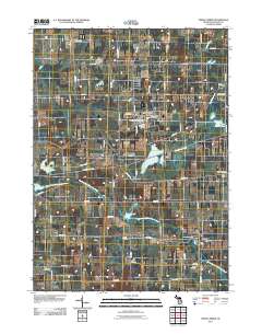 Spring Arbor 2011 topographic map thumbnail