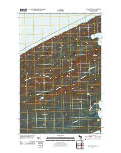 Sugar Mountain 2011 topographic map thumbnail