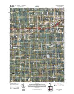 Swartz Creek 2011 topographic map thumbnail
