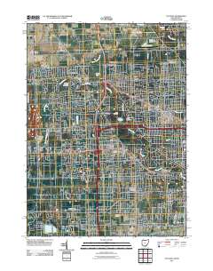 Sylvania 2011 topographic map thumbnail