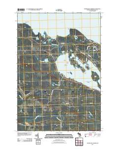 Thompsons Harbor 2011 topographic map thumbnail