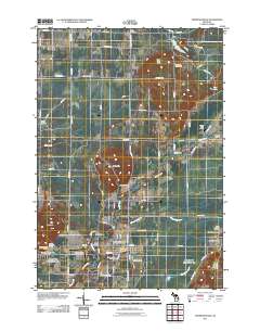 Thompsonville 2011 topographic map thumbnail