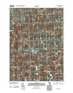 Thornville 2011 topographic map thumbnail