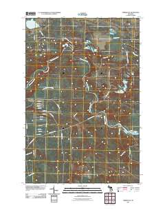 Timberlost 2011 topographic map thumbnail