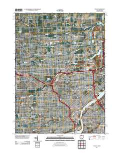 Toledo 2011 topographic map thumbnail