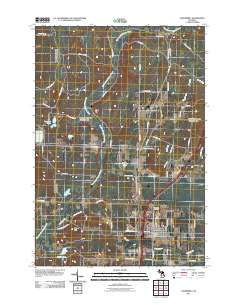 Vanderbilt 2011 topographic map thumbnail