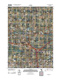 Wacousta 2011 topographic map thumbnail