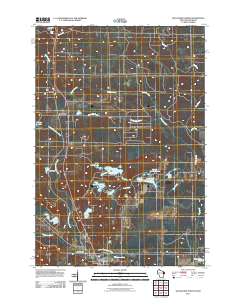 Wausaukee North 2011 topographic map thumbnail
