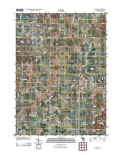 Wayland 2011 topographic map thumbnail