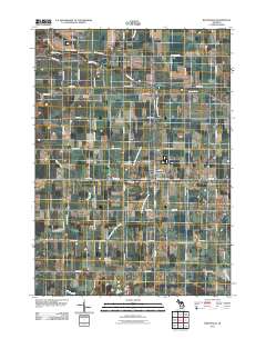 Westphalia 2011 topographic map thumbnail