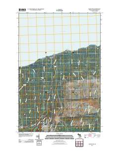 White Pine 2011 topographic map thumbnail