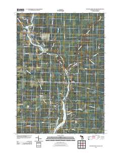Wooden Shoe Village 2011 topographic map preview