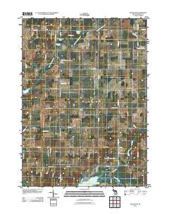 Woodland 2011 topographic map thumbnail