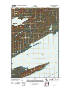 Point Houghton 2011 topographic map thumbnail