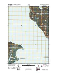 North Manitou Island 2011 topographic map thumbnail