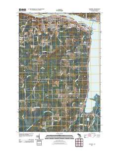 Chassell 2011 topographic map thumbnail