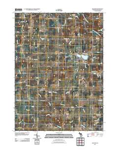 Frontier 2011 topographic map thumbnail