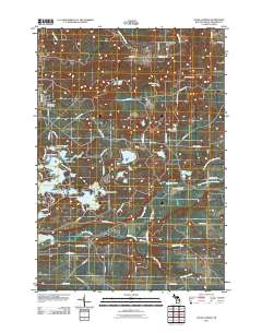 Jacks Landing 2011 topographic map thumbnail