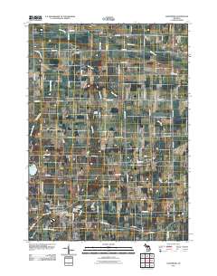 Laingsburg 2011 topographic map thumbnail