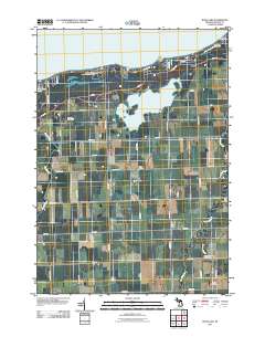 Rush Lake 2011 topographic map thumbnail