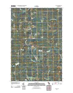 Sagola 2011 topographic map thumbnail