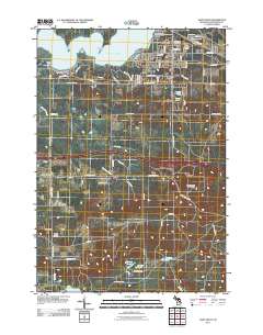 Saint Helen 2011 topographic map thumbnail
