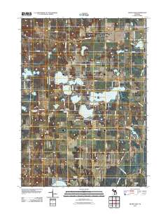 Sister Lakes 2011 topographic map thumbnail