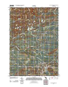 South Boardman 2011 topographic map thumbnail