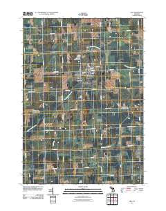Ubly 2011 topographic map thumbnail