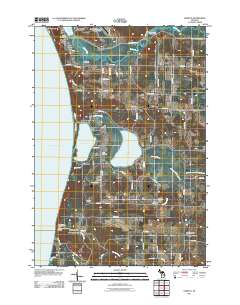 Elberta 2011 topographic map thumbnail