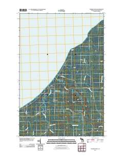 Tenmile Point 2011 topographic map thumbnail