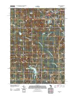 Woods 2011 topographic map thumbnail