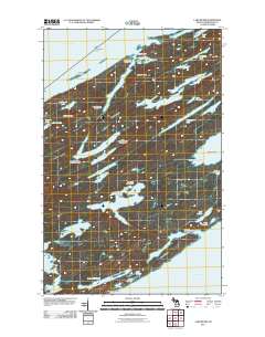 Lake Richie 2011 topographic map thumbnail