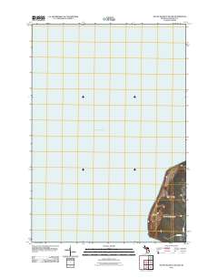 South Manitou Island 2011 topographic map thumbnail
