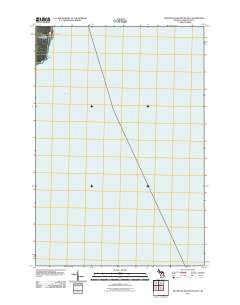 Beaver Island South OE E 2011 topographic map thumbnail