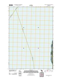 Central Lake OE W 2011 topographic map thumbnail