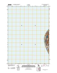 Hamlin Lake OE W 2011 topographic map thumbnail