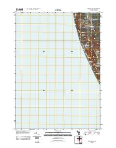 Bigsbie Lake 2011 topographic map thumbnail