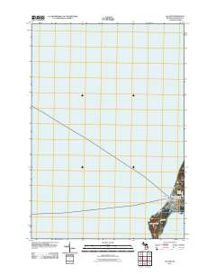 Leland 2011 topographic map thumbnail