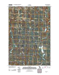 Afton 2011 topographic map thumbnail