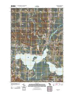Alanson 2011 topographic map thumbnail