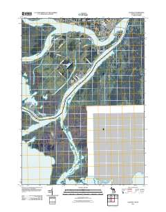 Algonac 2011 topographic map thumbnail