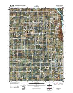 Allendale 2011 topographic map thumbnail